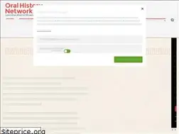 Sites similar to oralhistorynetworkireland.ie