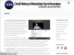 Sites similar to oralhistoryonline.org