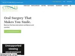 Sites similar to oralsurgeonhouston.com