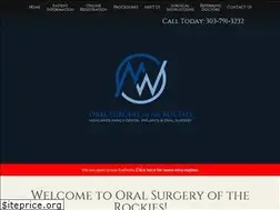 Sites similar to oralsurgeryoftherockies.com