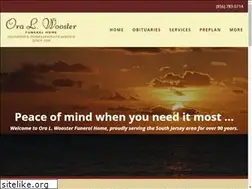 Sites similar to oralwoosterfuneralhome.com