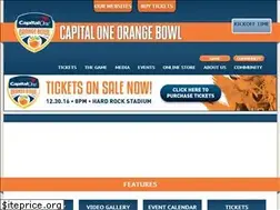 Sites similar to orangebowl.org