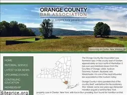 Sites similar to orangecountybarassociation.org