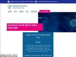 Sites similar to orangecountycovidclinic.com