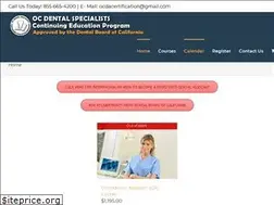 Sites similar to orangecountydentalassistant.com