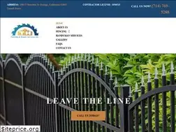 Sites similar to orangecountyfenceandgate.com