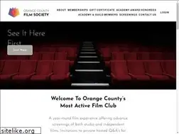 Sites similar to orangecountyfilmsociety.com