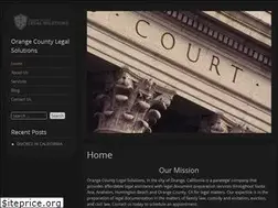 Sites similar to orangecountylegalsolutions.com