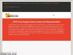 Sites similar to orangecountylemonlaw.com