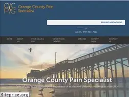 Sites similar to orangecountypainspecialist.com