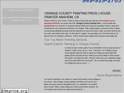 Sites similar to orangecountypaintingpros.com