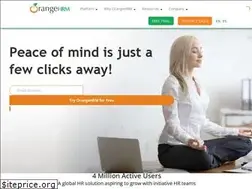 Sites similar to orangehrm.com