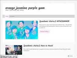 Sites similar to orangejasminepurpleyam.com
