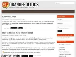 Sites similar to orangepolitics.org