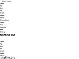 Sites similar to orangeskyyoga.com