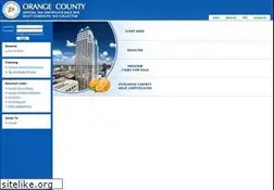 Sites similar to orangetaxsale.com
