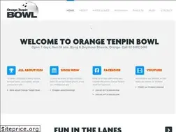 Sites similar to orangetenpinbowl.com.au