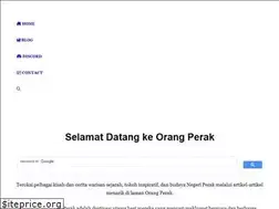 Sites similar to orangperak.com
