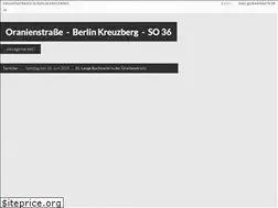 Sites similar to oranienstrasse.de