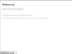Sites similar to oranjezorg.nl