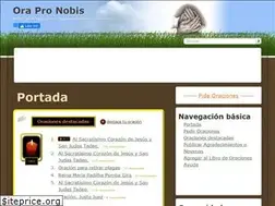 Sites similar to orapronobis.net