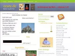 Sites similar to orare.de