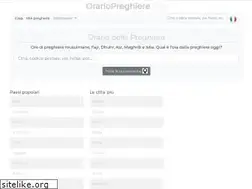 Sites similar to orariopreghiere.org