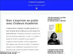 Sites similar to orateurs-academie.com