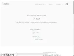 Sites similar to orator-orm.com