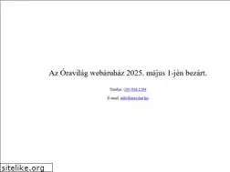 Sites similar to oravilag.hu