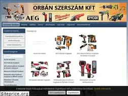 Sites similar to orbanszerszam.hu