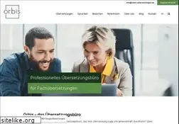 Sites similar to orbis-uebersetzungen.de