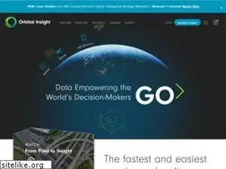 Sites similar to orbitalinsight.com