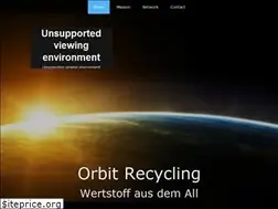 Sites similar to orbitrecycling.space