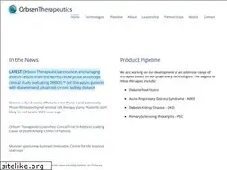 Sites similar to orbsentherapeutics.com