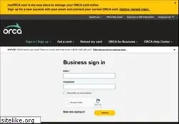 Sites similar to orcacard.biz