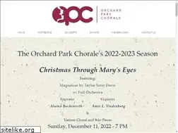 Sites similar to orchardparkchorale.org