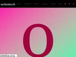 Sites similar to orchester.ch