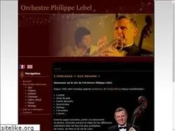 Sites similar to orchestre-philippelebel.com