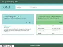 Sites similar to ord.dk