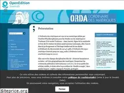 Sites similar to orda.revues.org