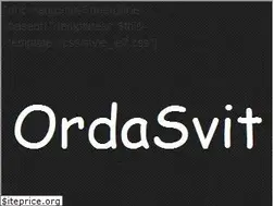 Sites similar to ordasvit.com