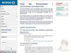 Sites similar to ordederdierenartsen.be