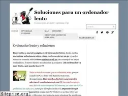 Sites similar to ordenadorlento.es