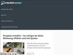 Sites similar to ordentlichsauber.de
