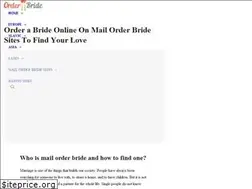 Sites similar to order-bride.com