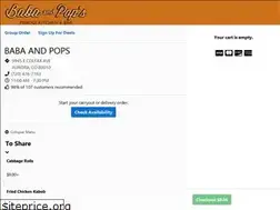 Sites similar to orderbabaandpops.com