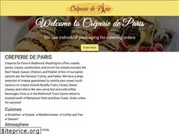 Sites similar to ordercreperiedeparis.com