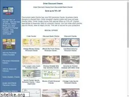 Sites similar to orderdiscountedchecks.com