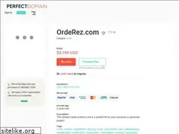 Sites similar to orderez.com